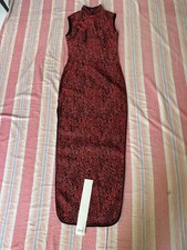 Antique Chinese Qing Dynasty Silk Robe, Vintage Embroidered Costume Collectible