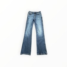 Wrangler Jeans Boys 16 Regular Blue Retro Slim Boot Medium Wash Denim 112353410