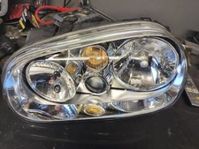 GENUINE VOLKSWAGEN GOLF Mk4  LEFT PASSENGER SIDE HEADLIGHT HEADLAMP