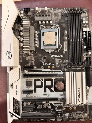 ASRock B250 Pro4 LGA 1151 DDR4 w/ IO Shield - [CPU Not Included]