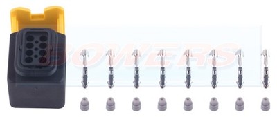 8 Pin HDSCS Rear Tail Light Lamp Replacement Connector Repair Plug For DAF