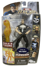 Marvel Legends Punisher Action Figure NEW w Creases 2007 Nemesis BAF Wave