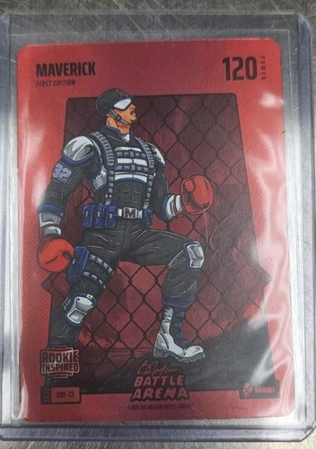 2026 Bo Jackson Battle Arena Cooper Flagg `Maverick` Brawl Red Battle Foil