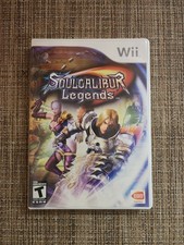 Nintendo Wii Soul Calibur Legends Complete w/Manual One Owner Very Good Cond