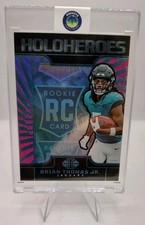 2024 Panini Illusions #3 Brian Thomas Jr. RC Holoheroes Platinum 1/1 Jaguars