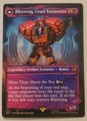 Universes Beyond: Transformers: Blitzwing, Cruel Tormentor (Shattered Glass)