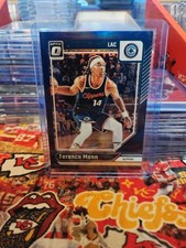 2024-25 Panini Donruss Optic Terrance Mann Purple Holo Prizm #156 LA Clippers