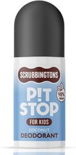 Scrubbingtons Pit Stop First Deodorant For Kids Coconut Scent 75ml