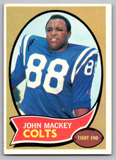 1970 TOPPS #62 JOHN MACKEY COLTS