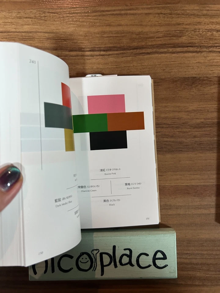 A Dictionary of Color Combinations Vol.1&2 Japanese Creative World 2Books Set JP - Image 3 of 4