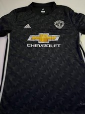MENS FC MANCHESTER UNITED 2017/2018 POGBA #6 FOOTBALL SOCCER SHIRT JERSEY SIZE L