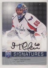 2008-09 Upper Deck Be a Player Signatures Jose Theodore #S-TH Auto n1u