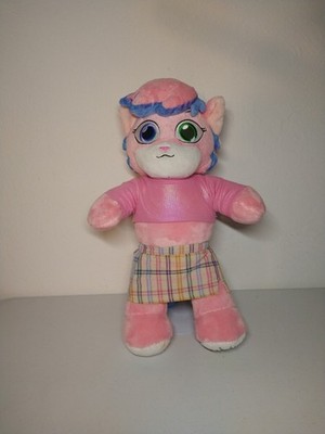 Build A Bear Ryan s World Alpha Lexa Cat Plush 18'' Pink Plush Bear Clean EUC