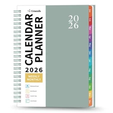 2026 Planner - 2026 Planner Weekly and Monthly from Jan. 2026 - Dec. 2026, Calen