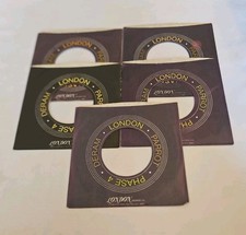 45 RPM 7" RECORD SLEEVES CO. SLEEVE 5 PACK SEE PHOTO London Records SLV380