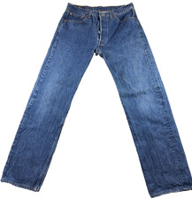 Vtg 1996 Levi s 501XX USA 34x34 32x32 Actual Button Fly Jeans