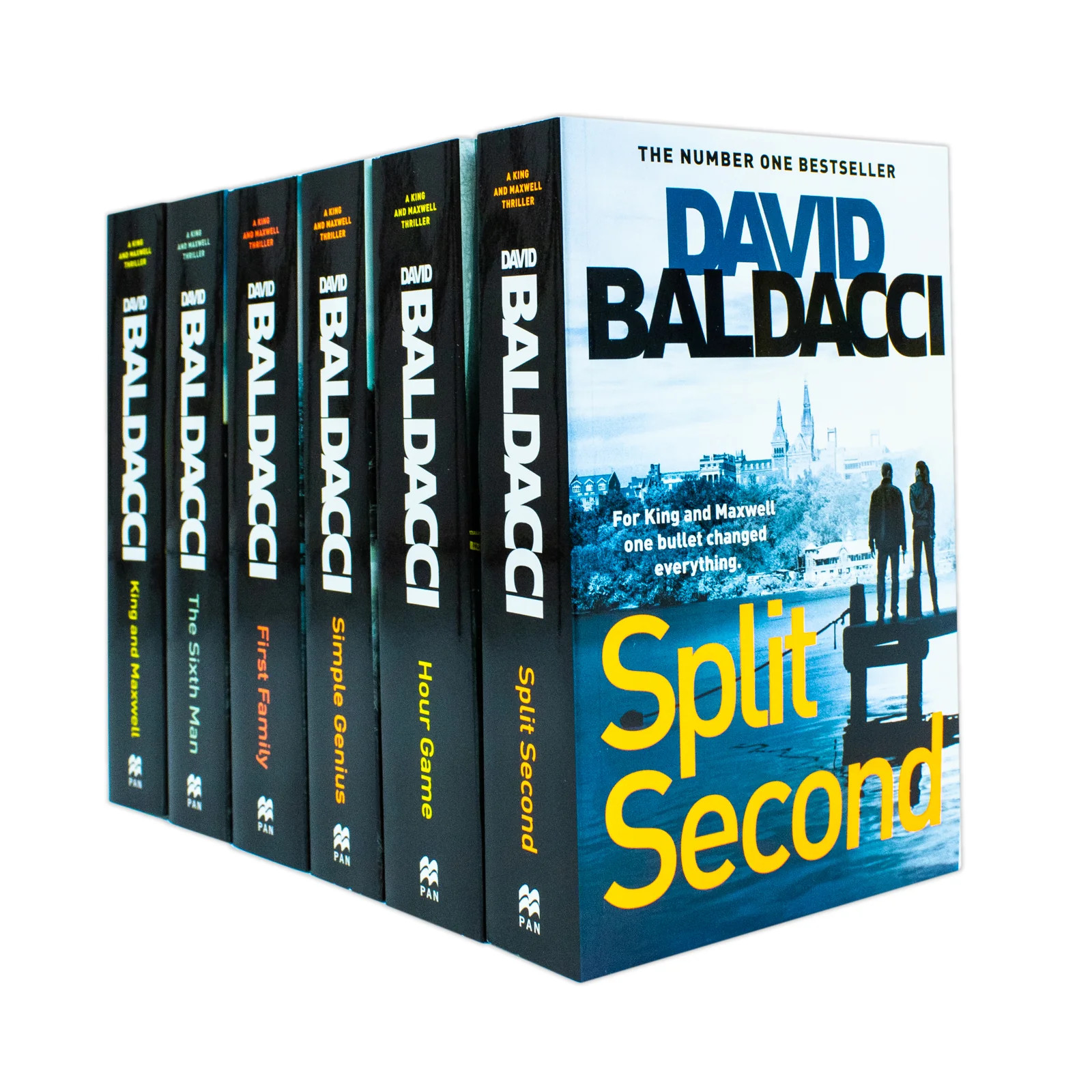 David Baldacci King & Maxwell 6-Book Set | Bestselling Thriller | David Baldacci