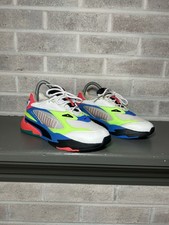 Puma RS Fast Dazed Multi Colored Sneakers 382929-01 Youth Size 5.5C