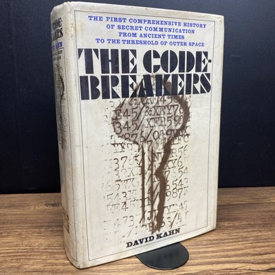 The Code Breakers, David Kahn, FIRST EDITION - DUST JACKET - EX-LIB