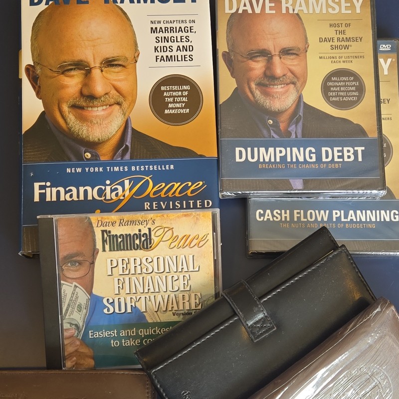 Dave Ramsey Financial Peace University Kit Books CDs Software DVD Wallet