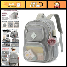 Heavy Duty Mesh Backpack for Kids & Adults, S...
