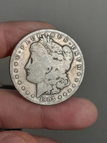 1903- S MORGAN SILVER DOLLAR  #1