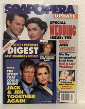 SOAP OPERA UPDATE MAGAZINE JUNE 13 1995 WEDDING ISSUE GH NED LOIS Y&R VINTAGE