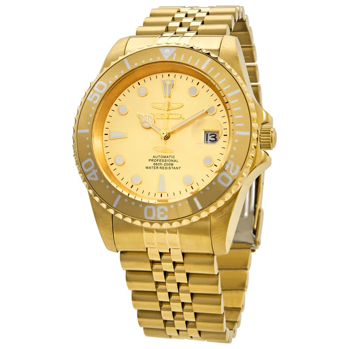 Invicta Pro Diver Automatic Champagne Dial Men's Watch 30096