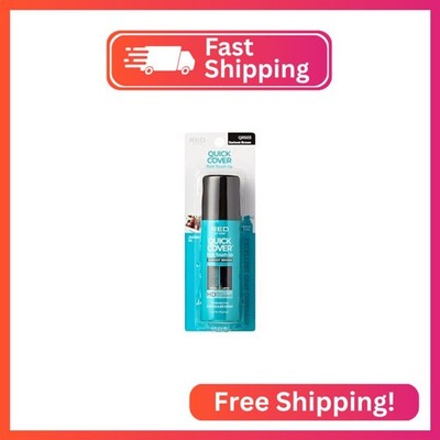 Red by Kiss Quick Cover Root Touch-Up Spray, Waterproof & Smudge-Proof Gray Cove