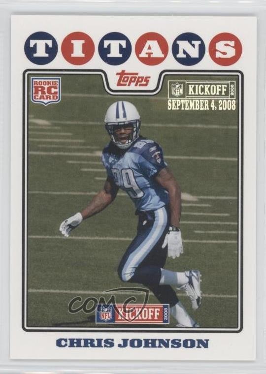 Chris Johnson Topps Kickoff #183 Base