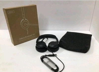 Jabra Evolve2 50 USB Bluetooth Stereo Headset Microsoft Teams 25089-999-799