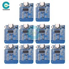 10Pieces Mini ESP8266 ESP-12F WeMos D1 NodeMcu Lua WIFI CH340G Development Board
