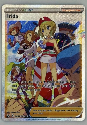 Irida GG63/GG70 SWSH: Crown Zenith: Galarian Gallery Holo