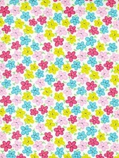 Moda FABRIC Sweet And Plenty FLOWERS Fat Eighth 9x21