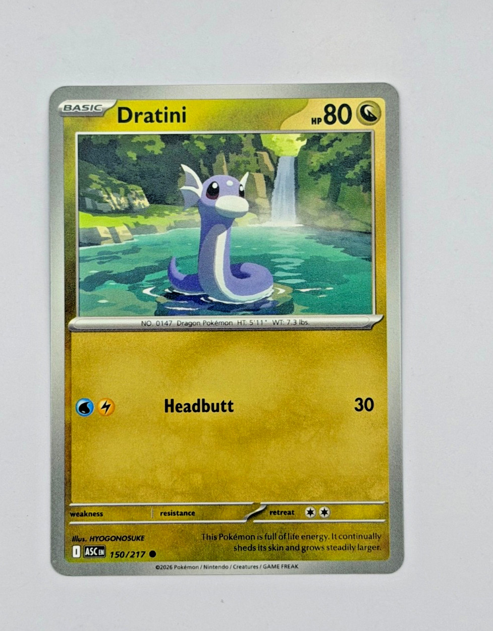 Dratini 150/217 Common ME: Ascended Heroes Near Mint Pokemon