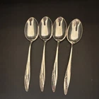 STERLING SILVER SPOONS 119 Grams Gorham Lot of four Scrap Stacking