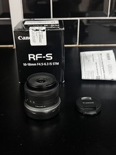 Canon RF-S 10-18mm F4.5-6.3 IS STM with original box-uk stock