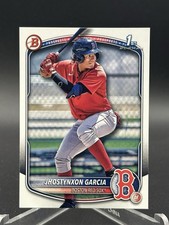 Jhostnyxon Garcia 2025 Bowman Baseball 1st Bowman Paper Base BOS Red Sox BP-43