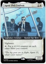 MAGIC MTG AGENT PHIL COULSON (EXTENDED ART) 402 MARVEL SUPER HEROES FOIL