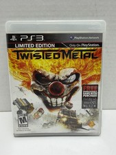 Twisted Metal PS3 Limited Edition Sony PlayStation 3 CIB Tested