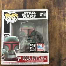Funko Pop Boba Fett with Slave I #213 Star Wars Limited Edition Used