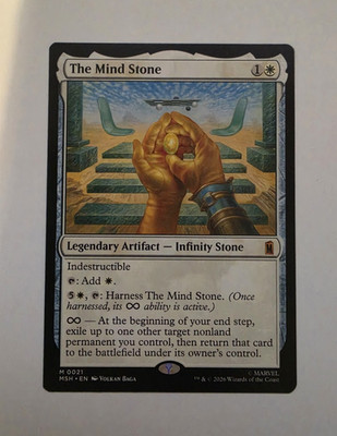 Wizards of the Coast The Mind Stone #21 Mythic Non-holo Legendary Artifact EN