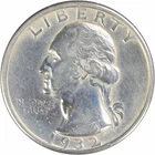 1932-D Washington Silver Quarter AU Uncertified #102