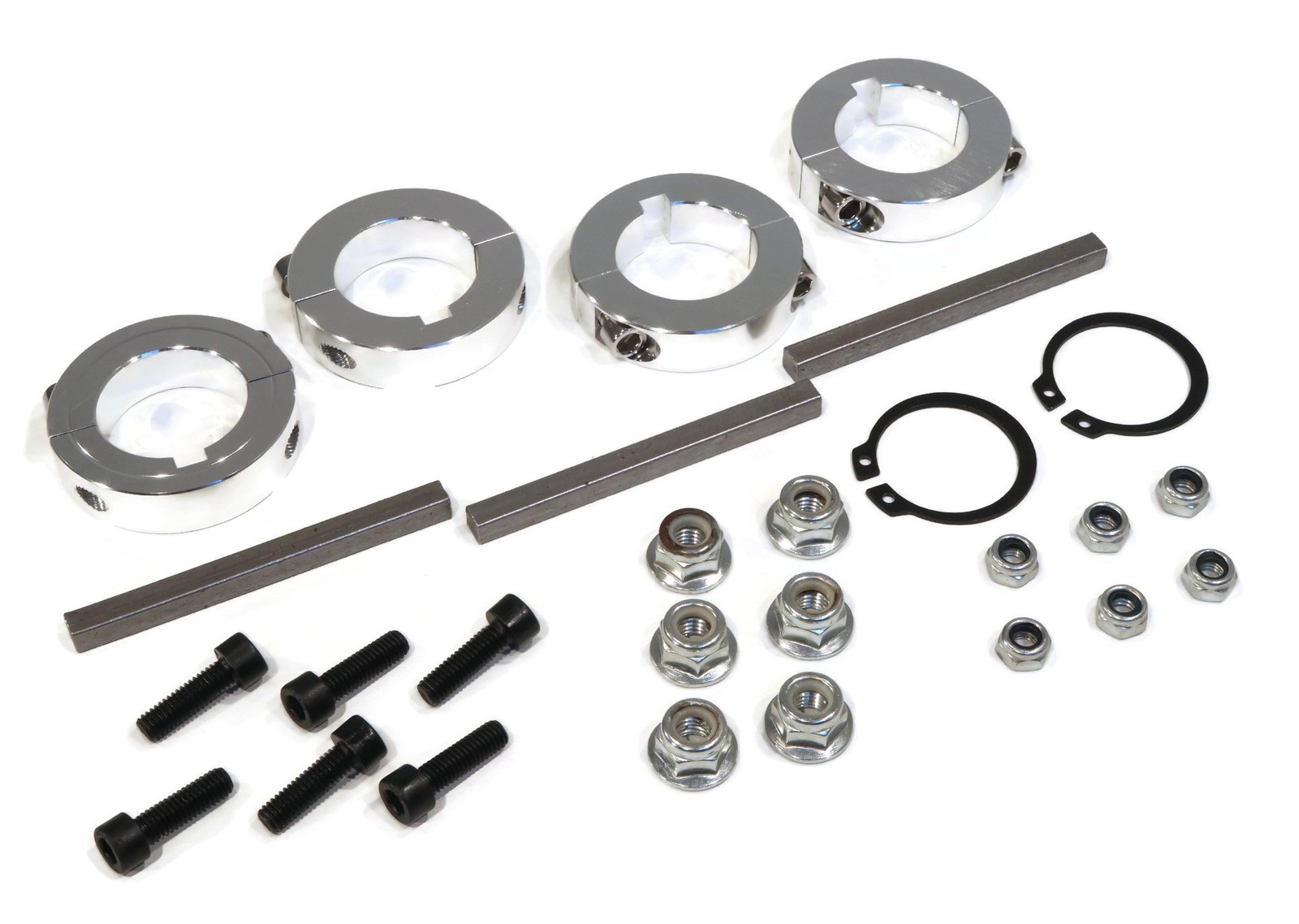 36 Inch Shaft Kit for Drift Trike Bikes includes Rim Hubs 31.75mm, & Chain #420