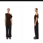 NWOT-CAMILLA AND MARC Annalise Off-the-Shoulder Top - Black - Sz 14