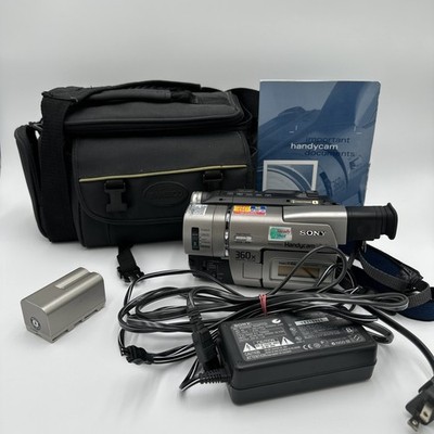Sony Handycam CCD-TRV57 Vision 360X Camcorder Video 8 XR Night Shot Tested