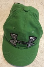 Under Armour Youth Green Logo ADJUSTABLE Baseball Cap Hat