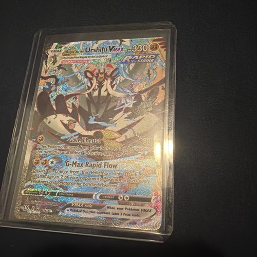 Pokémon TCG Rapid Strike Urshifu VMAX Holo Secret Rare