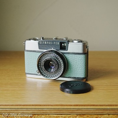  Serviced   Olympus PEN EES-2 35mm Half Frame Film Camera From Japan