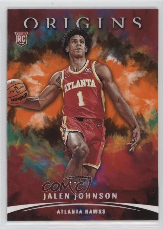 2021-22 Panini Origins Orange 63/75 Jalen Johnson #70 11dc